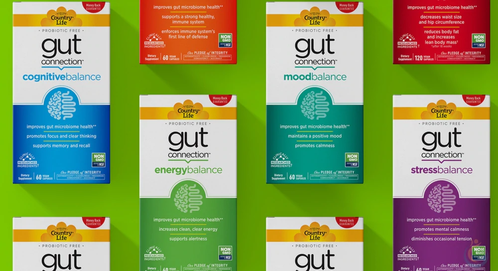 Country Life Gut Connection products for digestion 