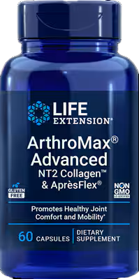 Life Extension ArthroMax® Advanced with NT2 Collagen & AprèsFlex -- 60 Count