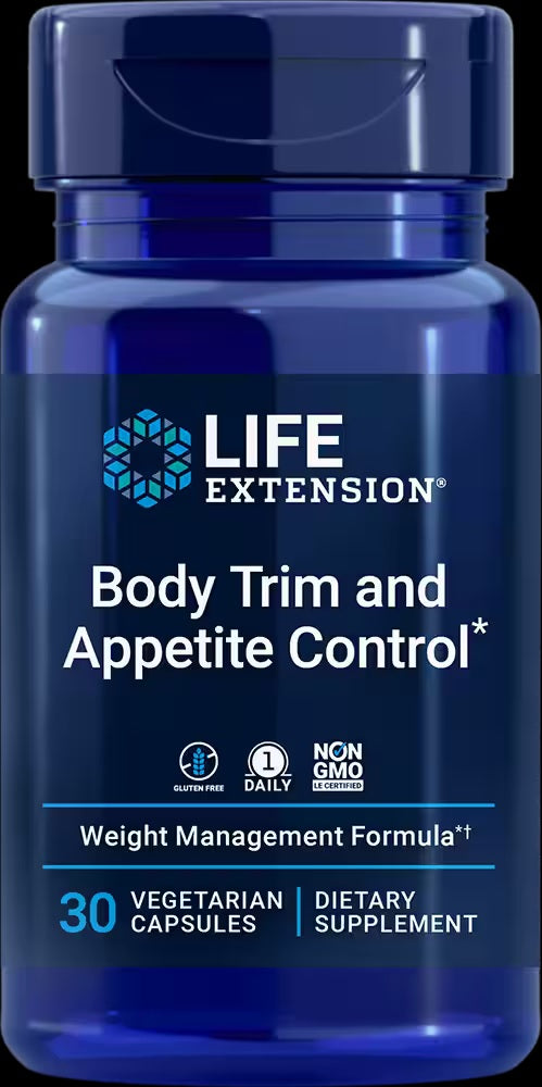 Life Extension Body Trim and Appetite Control -- 30 Capsules