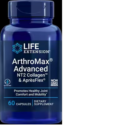 Life Extension ArthroMax® Advanced with NT2 Collagen™ & AprèsFlex® -- 60 Capsules