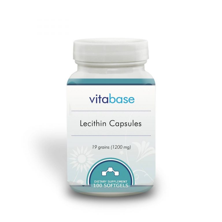 Vitabase Lecithin 1200 mg -- 100 Softgels