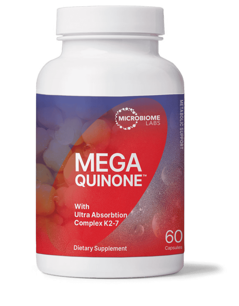 Microbiome Labs MegaQuinone K2-7 -- 60 Capsules