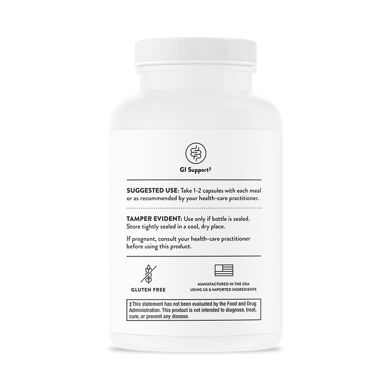 Thorne Advanced Digestive Enzymes - 180 count (formerly Bio-Gest)