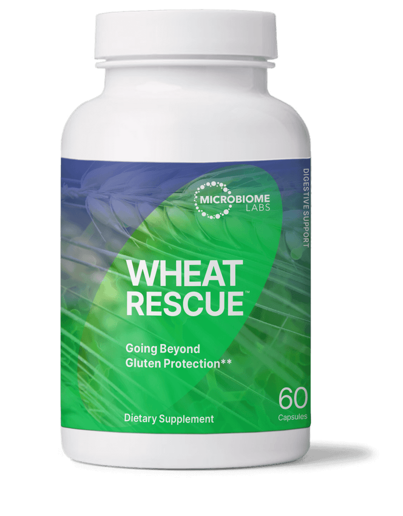 Microbiome Labs Wheat Rescue -- 60 Capsules