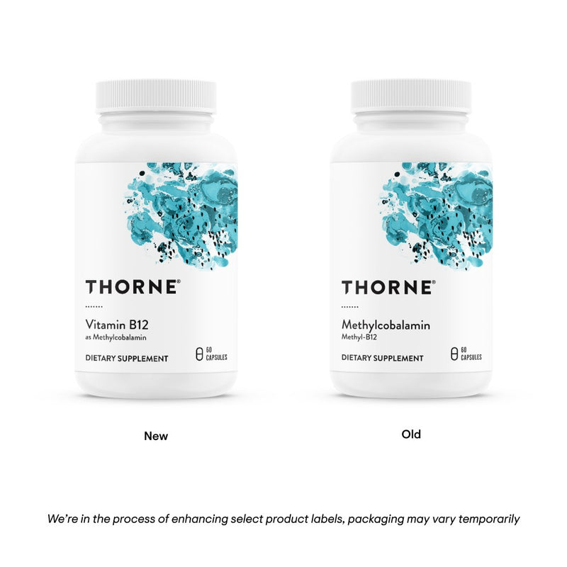 Thorne Vitamin B12 (formerly Methylcobalamin) -- 60 Capsules