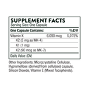 Thorne Vitamin K (formerly 3-K Complete) -- 60 Capsules