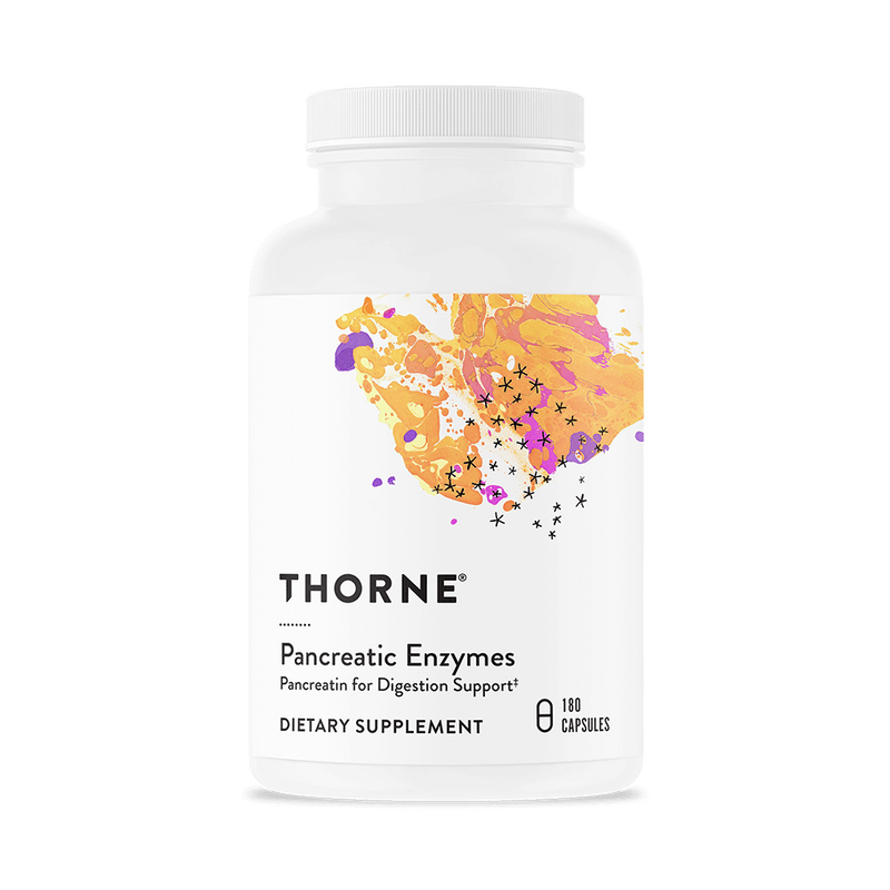 Thorne Pancreatic Enzymes (formerly Dipan-9) -- 180 Capsules