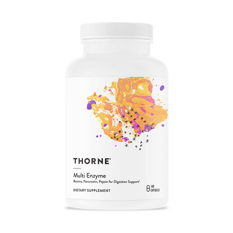 Thorne MultiEnzyme (formerly B.P.P.) -- 180 Capsules