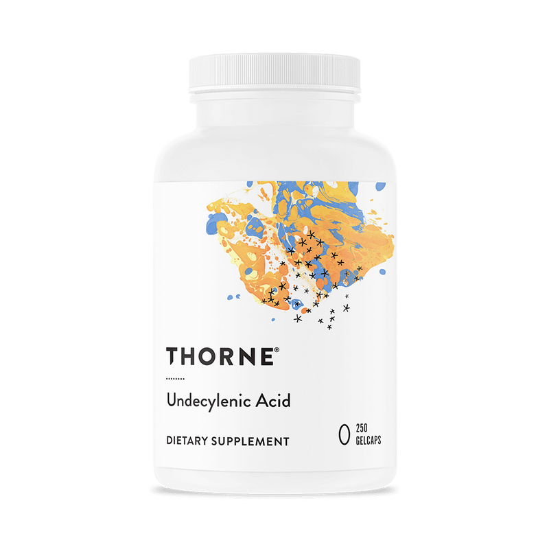 Thorne Undecylenic Acid (formerly Formula SF722) -- 250 Gel Caps