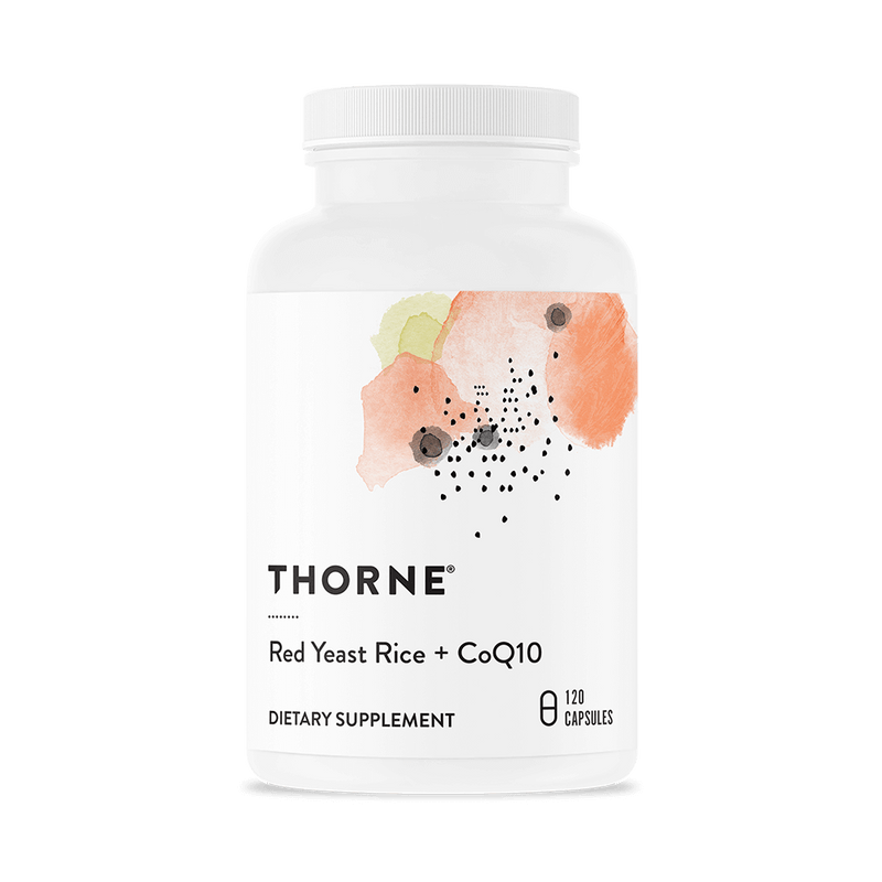 Thorne Red Yeast Rice + CoQ10 (formerly Choleast) -- 120 Capsules