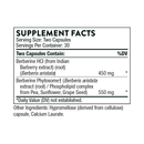 Thorne Berberine (formerly Berberine 500) -- 60 Capsules