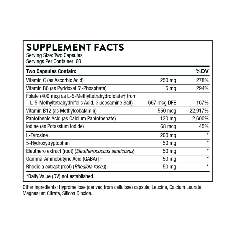 Thorne Emotion Balance Support (formerly Deproloft-HF) -- 120 Capsules