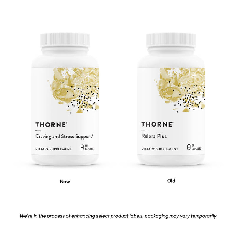 Thorne Craving and Stress Support (formerly Relora Plus) -- 60 Capsules