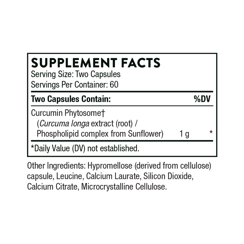 Thorne Curcumin Phytosome -- 120 Capsules (formerly Meriva)