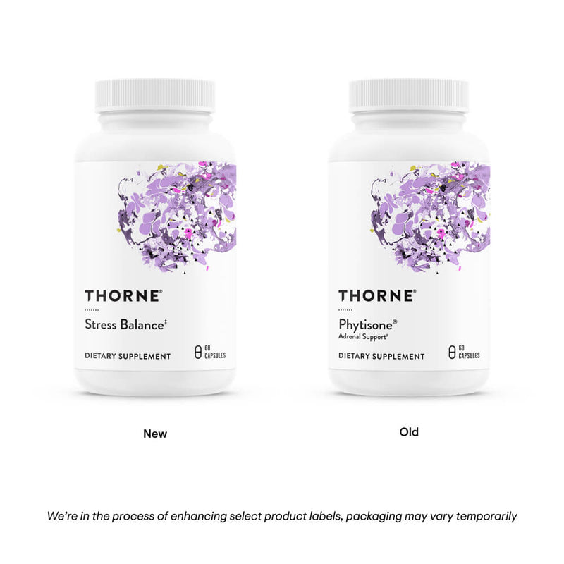 Thorne Stress Balance (formerly Phytisone) -- 60 Capsules