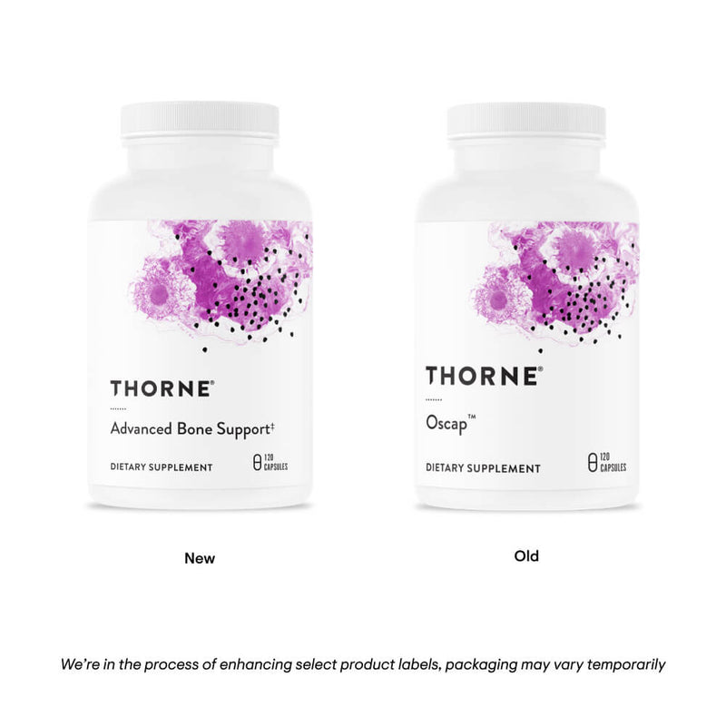 Thorne Advanced Bone Support (formerly Oscap) -- 120 Capsules