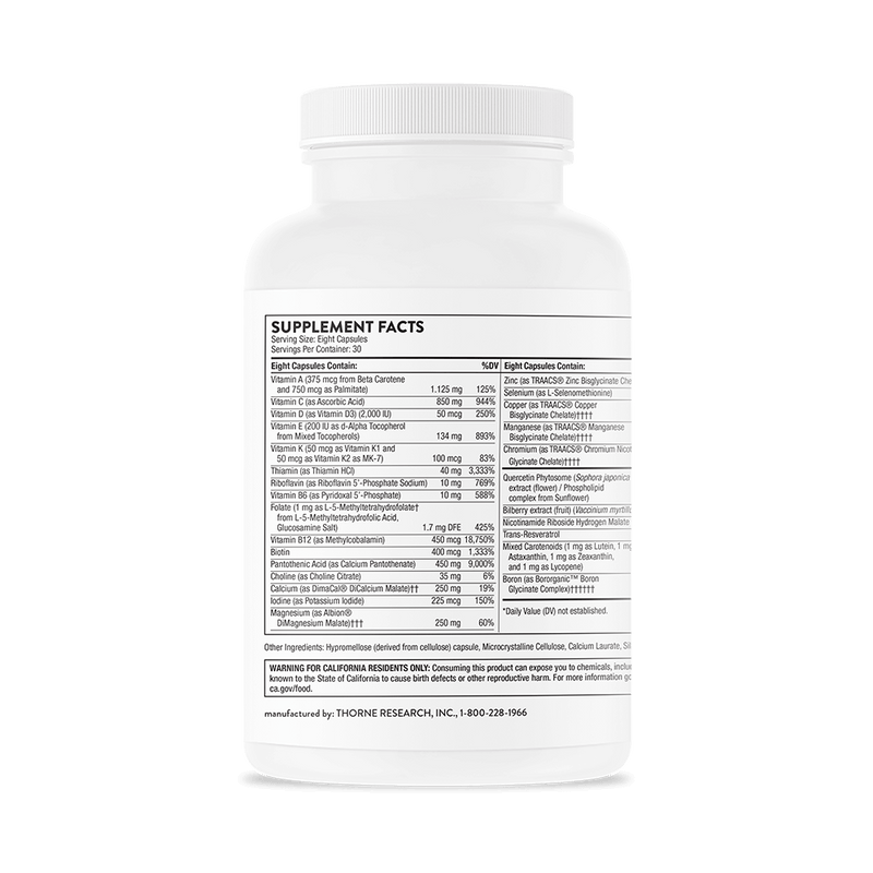 Thorne Advanced Nutrients -- 240 Capsules