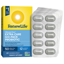 Renew Life Ultimate Flora Extra Care Probiotic 50 Billion - 60 Veggie Caps | Go Pack