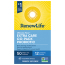 Renew Life Ultimate Flora Extra Care Probiotic 50 Billion - 60 Veggie Caps | Go Pack