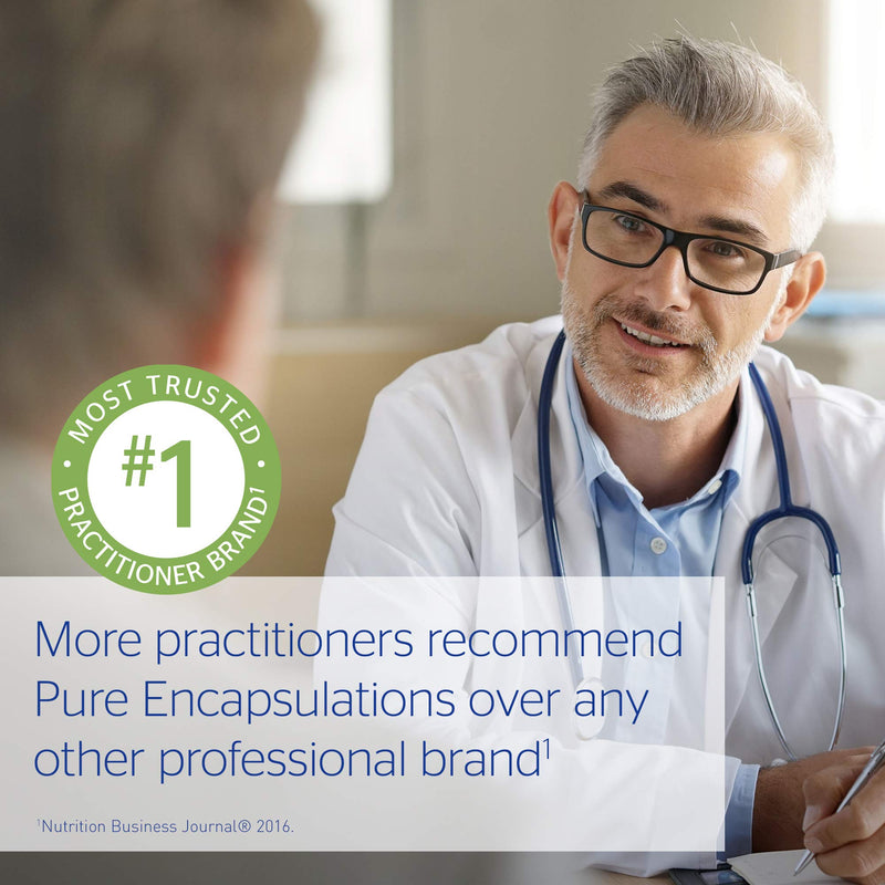 Pure Encapsulations - NAC 600 mg - Amino Acids to Support Respiratory Function, Glutathione Production, and Detoxification* - 180 Capsules