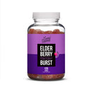 Lively Vitamin Co. Elderberry Burst Gummies - Raspberry - Vitamin C - Zinc - Immune Function - Kid Safe - Antioxidant - Sick - Cold - Illness - Dairy Gluten Soy Gelatin Free - Vegetarian Gummies