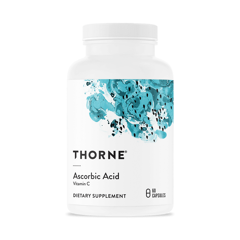 Thorne Ascorbic Acid -- 60 Capsules