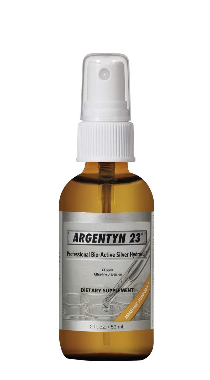 Argentyn 23 Professional Bio-Active Silver Hydrosol Mist Spray -- 1 oz (29.57 mL) 2oz (59 mL)