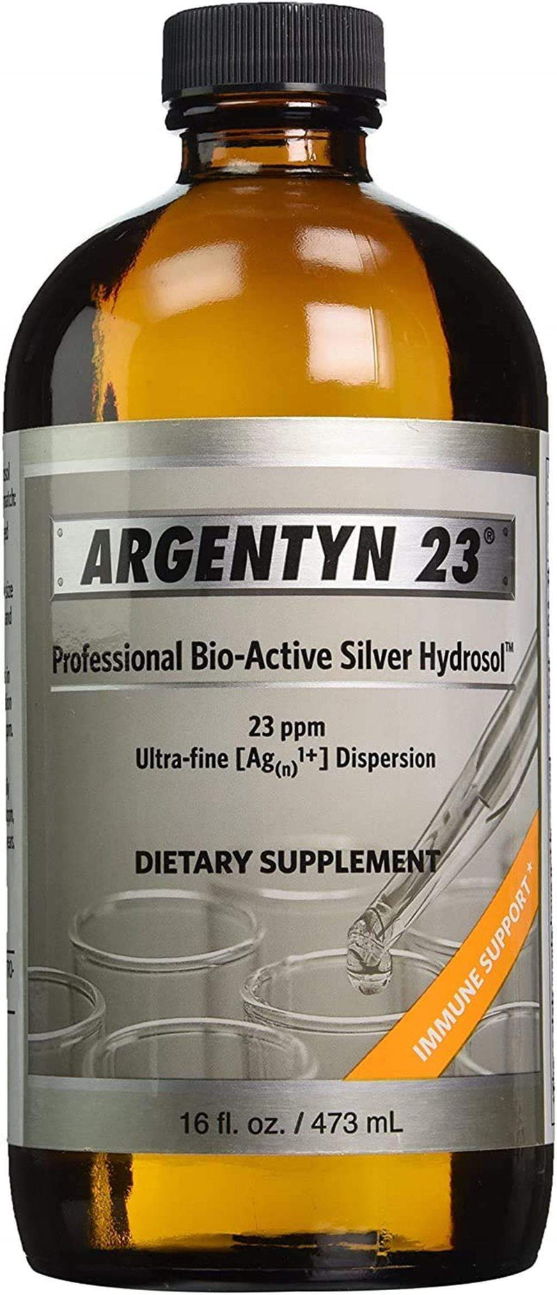Argentyn 23 Professional Bio-Active Silver Hydrosol Twist Top Bottle -- 16 oz (Pack of 2)