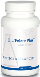 Biotics Research B12 Folate Plus -- 100 Capsules