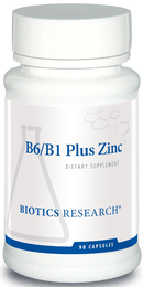 Biotics Research B6 B1 Plus Zinc -- 90 Capsules