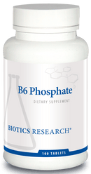 Biotics Research B6 Phosphate 100 Tablets