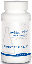 Biotics Research Bio Multi Plus Iron and Copper Free -- 270 Tablets