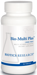 Biotics Research Bio Multi Plus Iron Free -- 90 Tablets