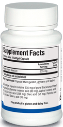 Biotics Research Blackcurrant Seed Oil -- 60 Softgel Capsules