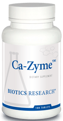 Biotics Research Ca-Zyme -- 100 Tablets