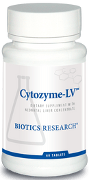 Biotics Research Cytozyme-LV -- 60 Tablets