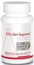 Biotics Research EFA Sirt Supreme -- 180 Softgel Capsules