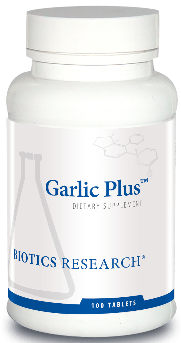 Biotics Research Garlic Plus -- 100 Tablets