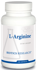 Biotics Research L-Arginine -- 100 Capsules