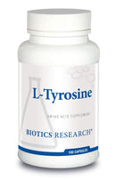 Biotics Research L-Tyrosine -- 100 Capsules