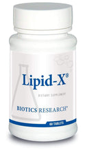 Biotics Research Lipid-X -- 60 Tablets