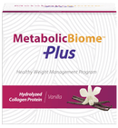 Biotics Research MetabolicBiome Plus 7 Day Kit Chocolate Hydrolyzed Collagen Protein -- 16 Packets Vanilla
