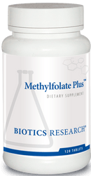 Biotics Research Methylfolate Plus -- 120 Tablets