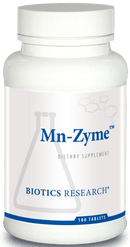 Biotics Research Mn-Zyme -- 100 Tablets