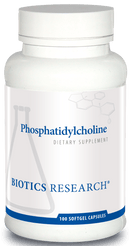 Biotics Research Phosphatidylcholine -- 100 Capsules