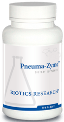 Biotics Research Pneuma-Zyme -- 100 Tablets