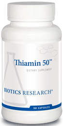 Biotics Research Thiamin-50 -- 90 Capsules