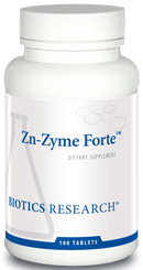 Biotics Research Zn-Zyme Forte -- 100 Tablets
