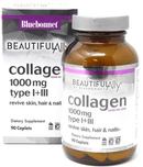 Bluebonnet Beautiful Ally Collagen 1000mg Type I & III -- 90 Caplets