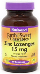 BlueBonnet EarthSweet Chewables Zinc Orange -- 60 Lozenges